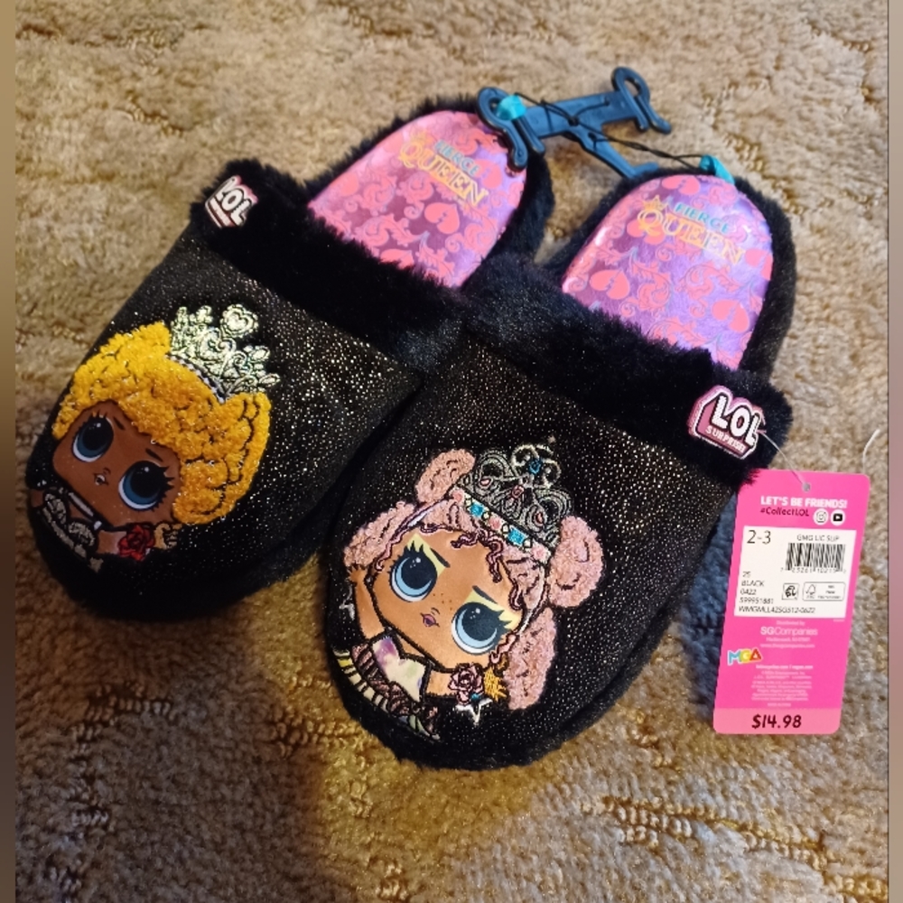 L.O.L surprise slippers